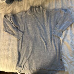 L.L. Bean Grey Mockneck Sweater